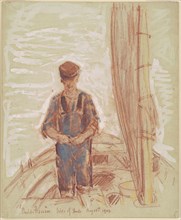 Fisherman, Isle of Shoals, 1903.