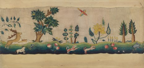 Embroidered Petticoat Border, c. 1936.