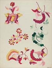 Detail of Bedspread Pattern, 1935/1942.