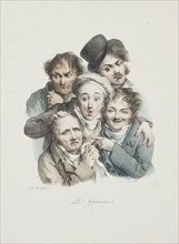 Les Grimaces, c. 1823. Private Collection.