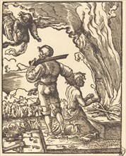 Abraham's Sacrifice, in or after 1520.