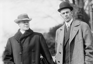 D.W. Helm, Right, with H.G. Ralston, 1911.