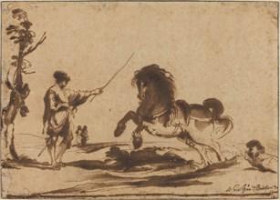Landscape with the Taming of a Horse, 1620/1630.
