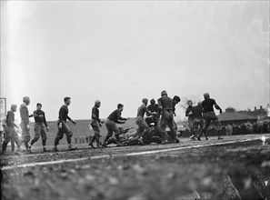 Football University of Virginia Game, 1910.