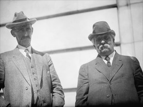 J.H. Jones, Left, with E.J. Williams, 1912.