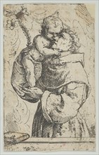 St Anthony of Padua embracing the Christ Child, 1641.