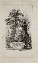 Poet Johanne Juliane Schubert (1776-1864), 1810. Private Collection.