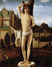 Saint Sebastian, c. 1480. Creator: Montagna, Bartolomeo (1449-1523).