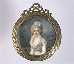 Portrait of a mature woman, c1790.