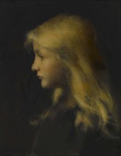 Fillette blonde, between 1900 and 1902.