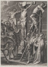 Christ on the cross between the two thieves, ca. 1631.