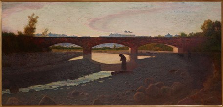 The Bridge, 1904. Creator: Pellizza da Volpedo, Giuseppe (1868-1907).