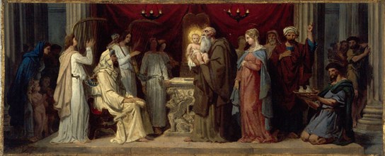 Présentation de Jésus au Temple, c1849.