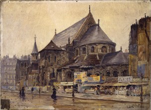Apse of Saint-Martin-des-Champs church, 1902.