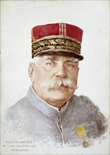 Portrait of General Joseph Joffre (1852-1931), 1915.