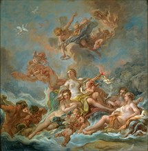 The Triumph of Venus, c. 1745. Creator: Boucher, François (1703-1770).