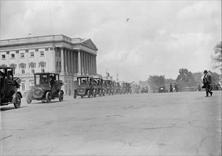 Woman Suffrage Motor Parade To Capitol, 1913. Creator: Harris & Ewing.