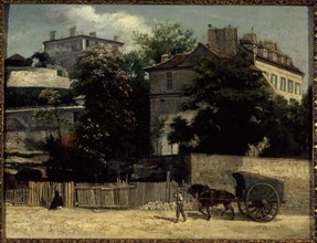 Rue d'Orchampt in Montmartre, 1864.