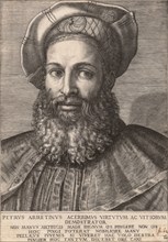 Portrait of Pietro Aretino, ca. 1517-20.