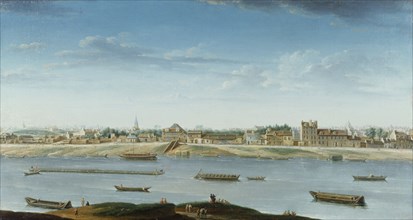 Port Saint-Bernard, seen from Arsenal, 1752.