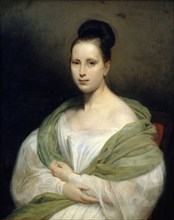 Portrait of Adelaide Rousseau-Scheffer, c1830.