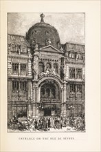 Le Bon Marché: Entrance on the Rue de Sèvres, 1892. Private Collection.