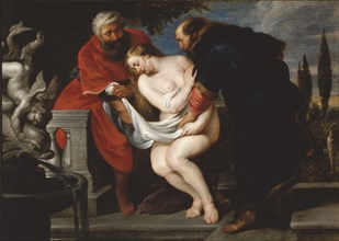 Susanna and the Elders, 1618. Creator: Rubens, Pieter Paul (1577-1640).