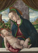 The Virgin and Child, ca 1488. Creator: Santi, Giovanni (ca 1435-1494).