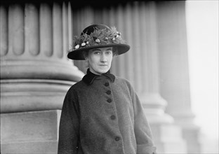 Mary Boland - witness In Archibald Case, 1912. Creator: Harris & Ewing.