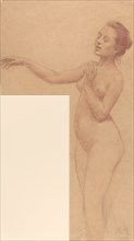 Female Nude with Outstretched Arm, 1898.
