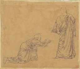 Study for "Christ Appearing to Mary", 1877-1878.