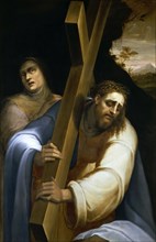 Christ carrying the cross. Creator: Piombo, Sebastiano, del (1485-1547).