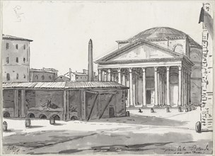 The Pantheon Seen from the Piazza, 1775/80.
