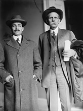 C.G. Elliott, right, with A.D. Moorehouse, 1911.