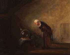The Alchemist (Chemicus), End 1840s. Private Collection.