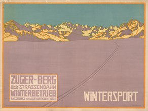 Zuger Berg- und Straßenbahn, c. 1910. Private Collection.