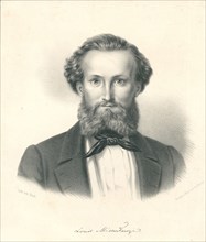 Portrait of Ludwik Mieroslawski (1814-1878), c. 1850. Private Collection.