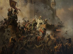 The Siege of Jasna Gora, 1846. Creator: Suchodolski, January (1797-1875).