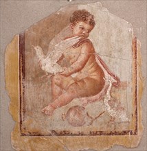 Childhood of Adonis , 1st century. Creator: Roman-Pompeian wall painting.