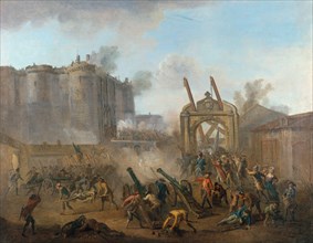 Storming of the Bastille, July 14, 1789.