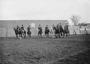 Fox Hunters In National Capital Horse Show, 1911.