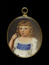 Portrait of a little girl, between 1790 and 1810.