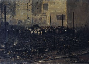 The Bazar de la Charite after the fire of June 4, 1897.