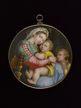 Madonna in the Chair, after Raphael, 1782.