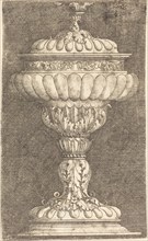 Covered Goblet with Winged Ball, c. 1520/1525.