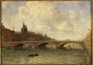 Pont au Change and the Quai de l'Horloge, 1898.