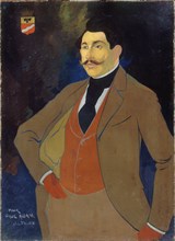 Portrait of Paul Adam (1862-1920), writer, c1900.