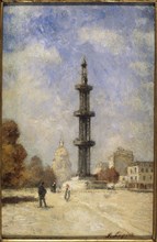 The Artesian well of Grenelle, (Place de Breteuil), c1880.