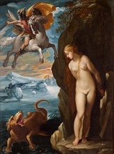 Perseus Freeing Andromeda, 1594-1595. Creator: Cesari, Giuseppe (1568-1640).