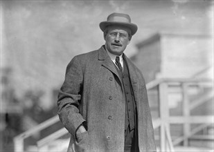 Clapp Hearings - William Flinn of Pittsburgh, 1912. Creator: Harris & Ewing.